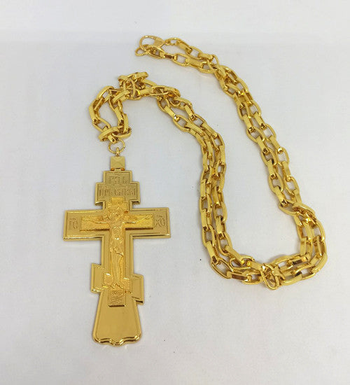 Cross with gilding 10x6 cm