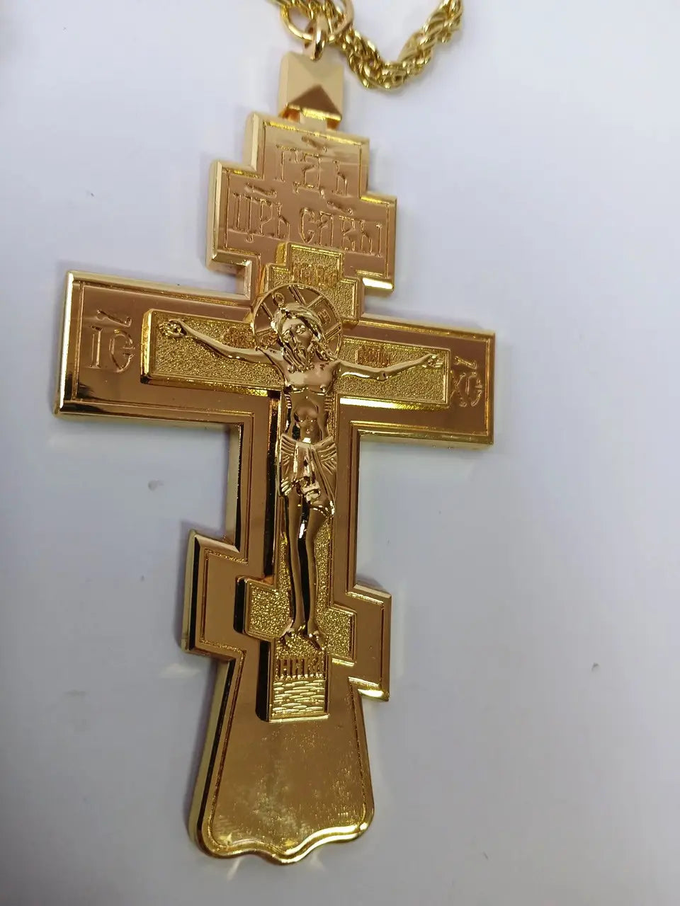 Cross with gilding 10x6 cm
